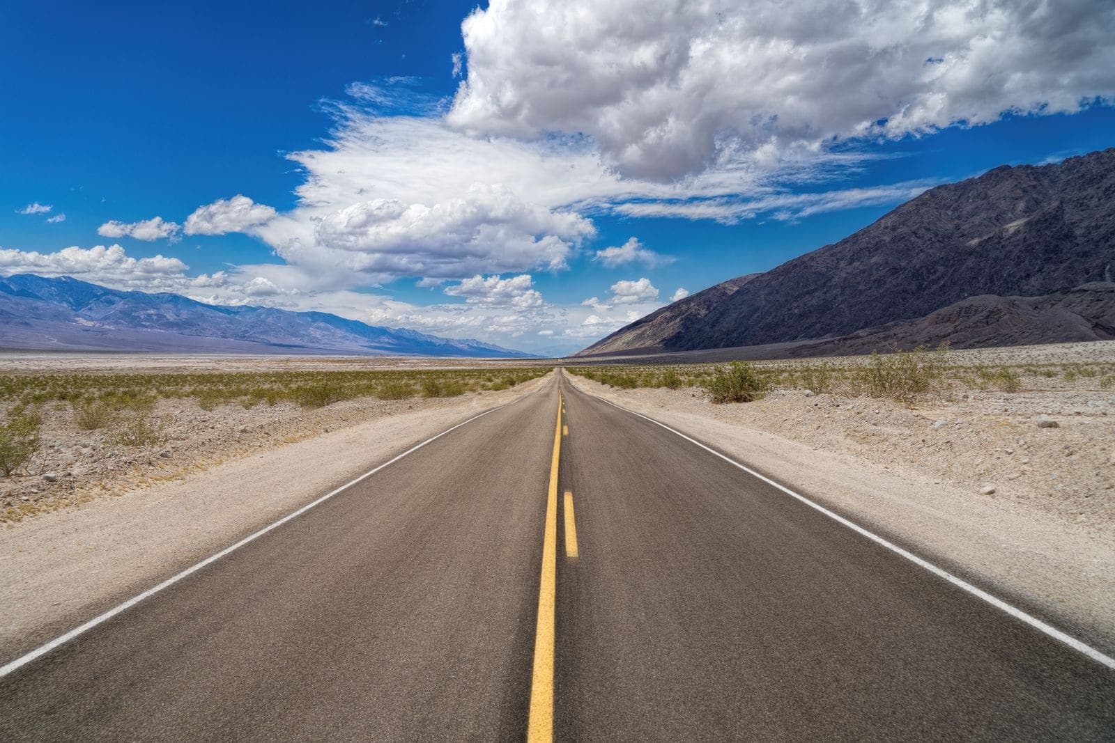 An open highway stretching across the American countryside